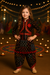 Premium Black Traditional Patiala Suit for Baby Girls | Ethnic Printed Kurti with Pom-Pom Design | Stylish Kids Party Wear 2025